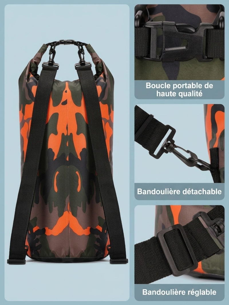 Sac étanche mer 5 à 30L pour kayak et rafting