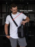 Sac magnétique sport, se fixe sur un rack