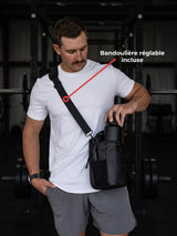 Sac magnétique sport, se fixe sur un rack