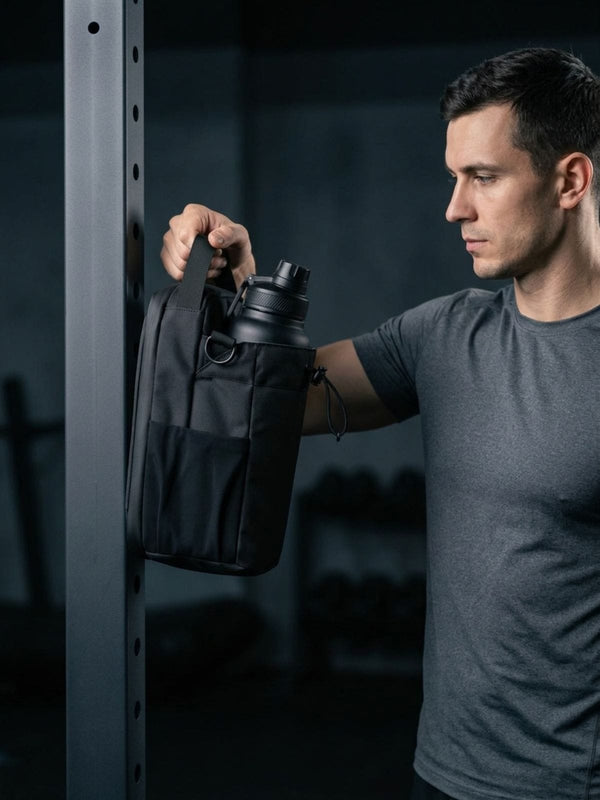 Sac magnétique sport, se fixe sur un rack
