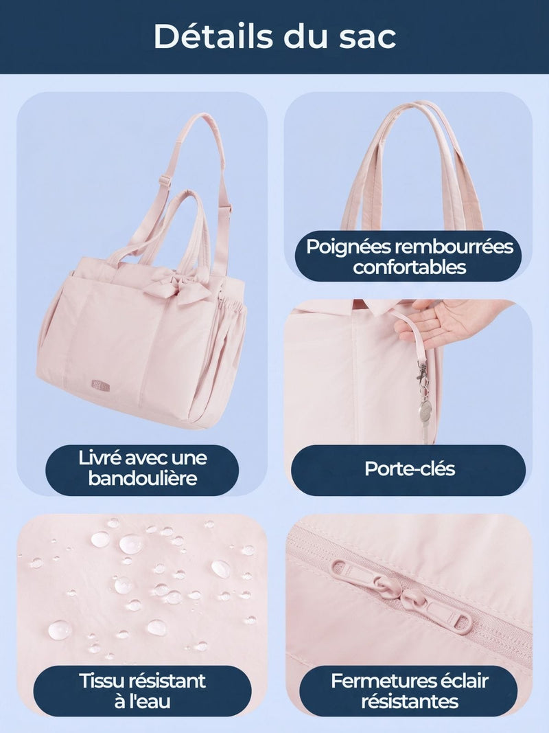 Sac pour tapis de yoga, poche passe-tapis