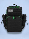 Sac tactique 45L, porte-shaker et poche ordinateur