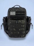 Sac tactique 45L, porte-shaker et poche ordinateur