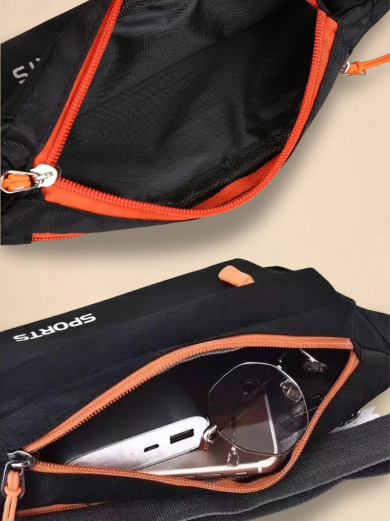 Sacoche banane sport, taille ou bandoulière
