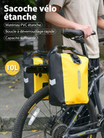 Sacoche vélo étanche 10/20L multifonction