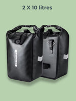 Sacoche vélo étanche 10/20L multifonction