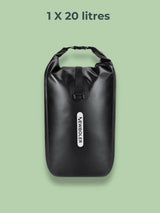 Sacoche vélo étanche 10/20L multifonction