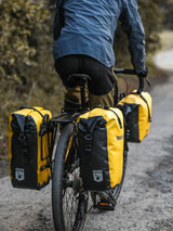 Sacoche vélo étanche porte-bagages, bandoulière incluse