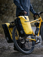 Sacoche vélo étanche porte-bagages, bandoulière incluse