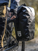 Sacoche vélo étanche porte-bagages, bandoulière incluse