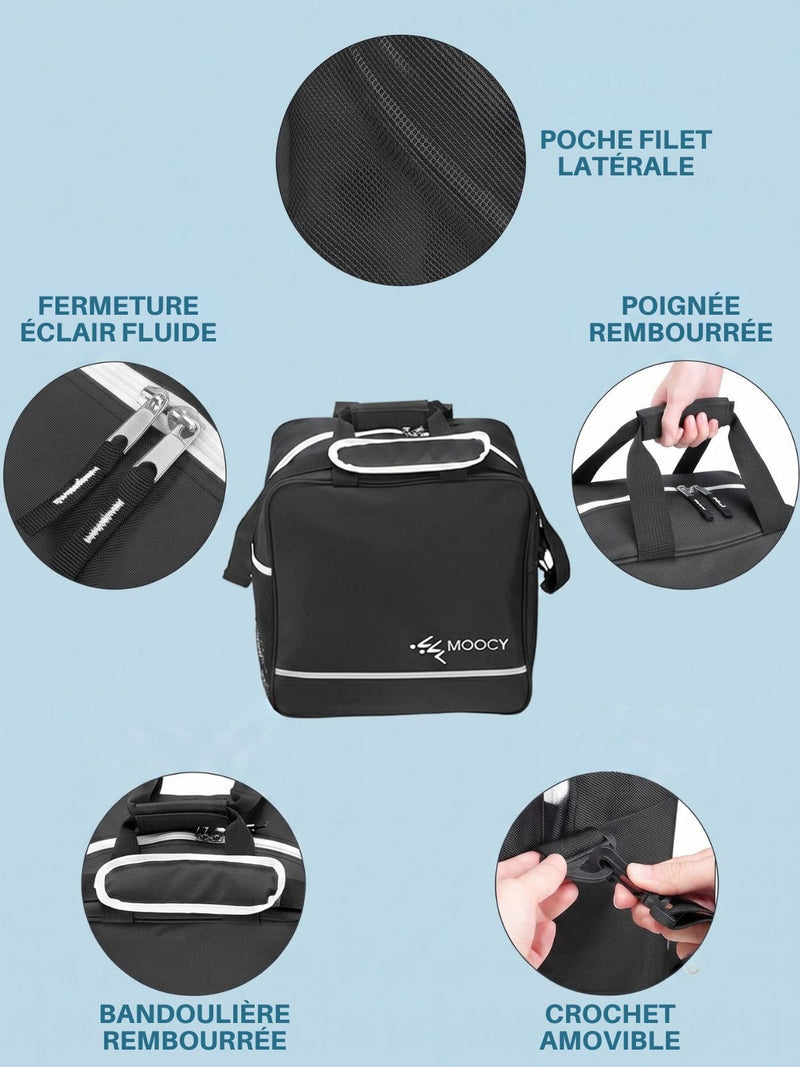 Sacs transport ski, housse + sac chaussures