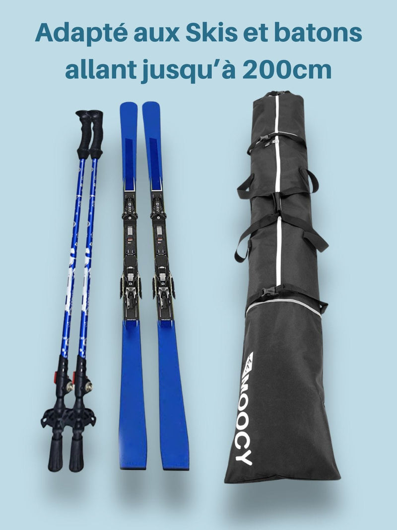 Sacs transport ski, housse + sac chaussures